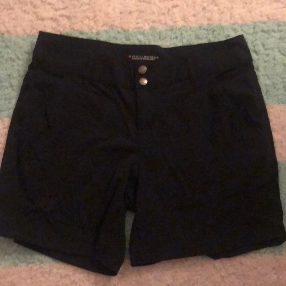 Black sport shorts